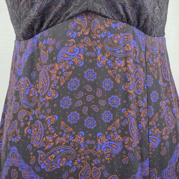 LoveStitch Belle Lace Paisley Maxi Dress Women's Small Babydoll Cottagecore Boho - Picture 4 of 7